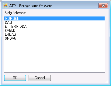 Brukermanual ATP-modellen versjon 10.0 33 Sumfrekv-feltet i nettverkstabellen nullstilles først.