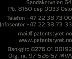 Administrativ overprøving av varemerkeregistrering Patentstyret har truffet følgende: AVGJØRELSE NORVATIS AG, Basel, Sveits, leverte 27.