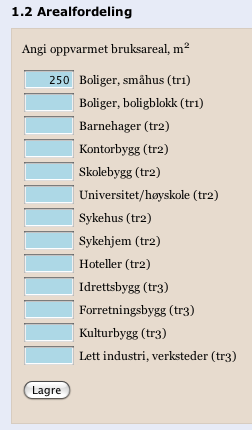 Legg inn data i modellen Innlegging av informasjonen om mål og avgrensning av prosjektet gjøres i egne felter i skjermbildet 1.1 Beskrivelse.Det blir også laget en automatisk endringslogg.