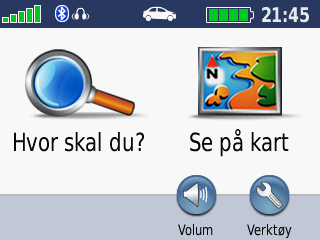 Komme i gang 4. Aktiver modusen Finn meg / Utforsk / Synlig på hodesettet. 5. Trykk på OK på nüvi-enheten. 6. Velg hodesettet, og trykk på OK. 7.