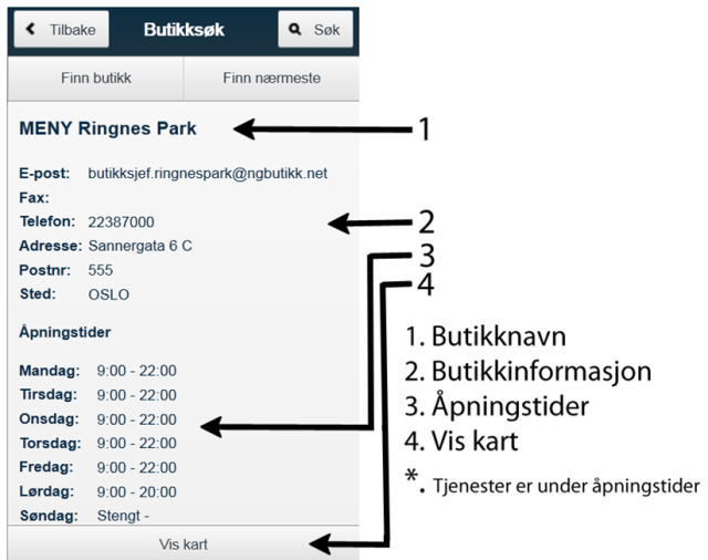 Brukermanual for mobil webside gruppe 10 Våren 2012 2 Knapper og