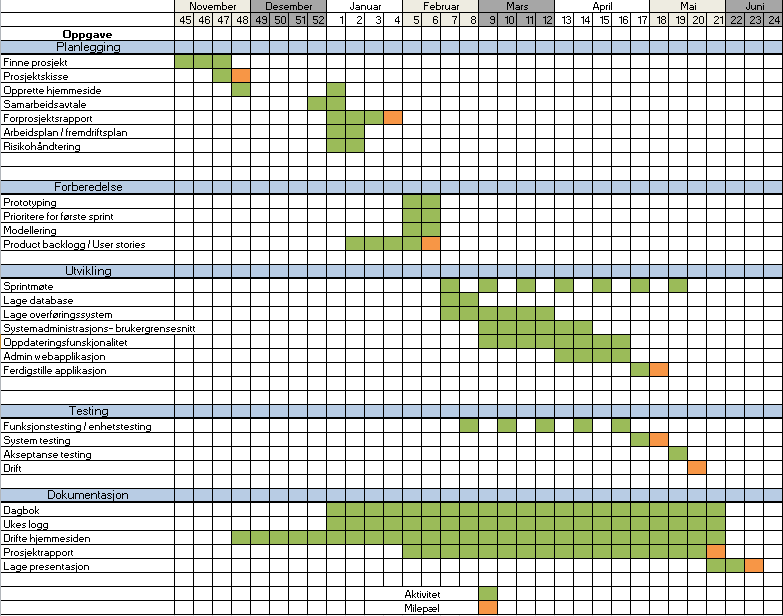 Prosessrapport gruppe 10 Våren