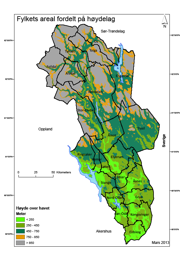 I arbeidet med den regionale planen pekes det ut prioriterte hendelser.