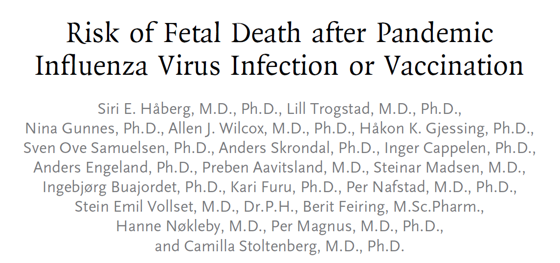 Pandemivaksinasjon økte ikke risikoen for dødfødsel Gravide som ble vaksinert i svangerskapet hadde ikke økt risiko for