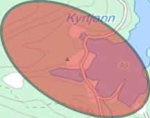 Kyrtjønn skoleskytebane Mdir Id 1001052 Pistolbane Mdir Id 1001115 Elgbanen/ MG-bane Mdir Id 1001061 Nærkrigsøvingsområde/PV-bane Kortholdsbane Mdir Id 1001062 Luftmålbane Håndgranatbane Leirduebane