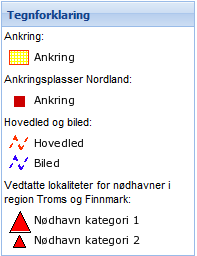 2.3 Andre havner Figur 7 Andre havner Kommunale trafikkhavner kjennetegnes ved at kommunen har et godkjent havnedistrikt, og stiller en infrastruktur til rådighet for betjening av allmenn sjøverts