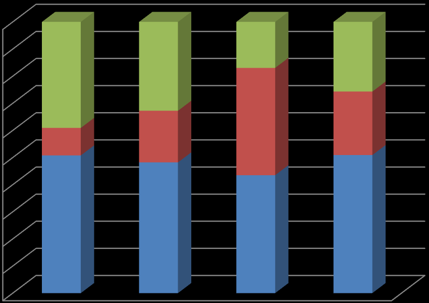 12.4 Fordeling låneopptak 2013-2016. Beløp i mill. kr.