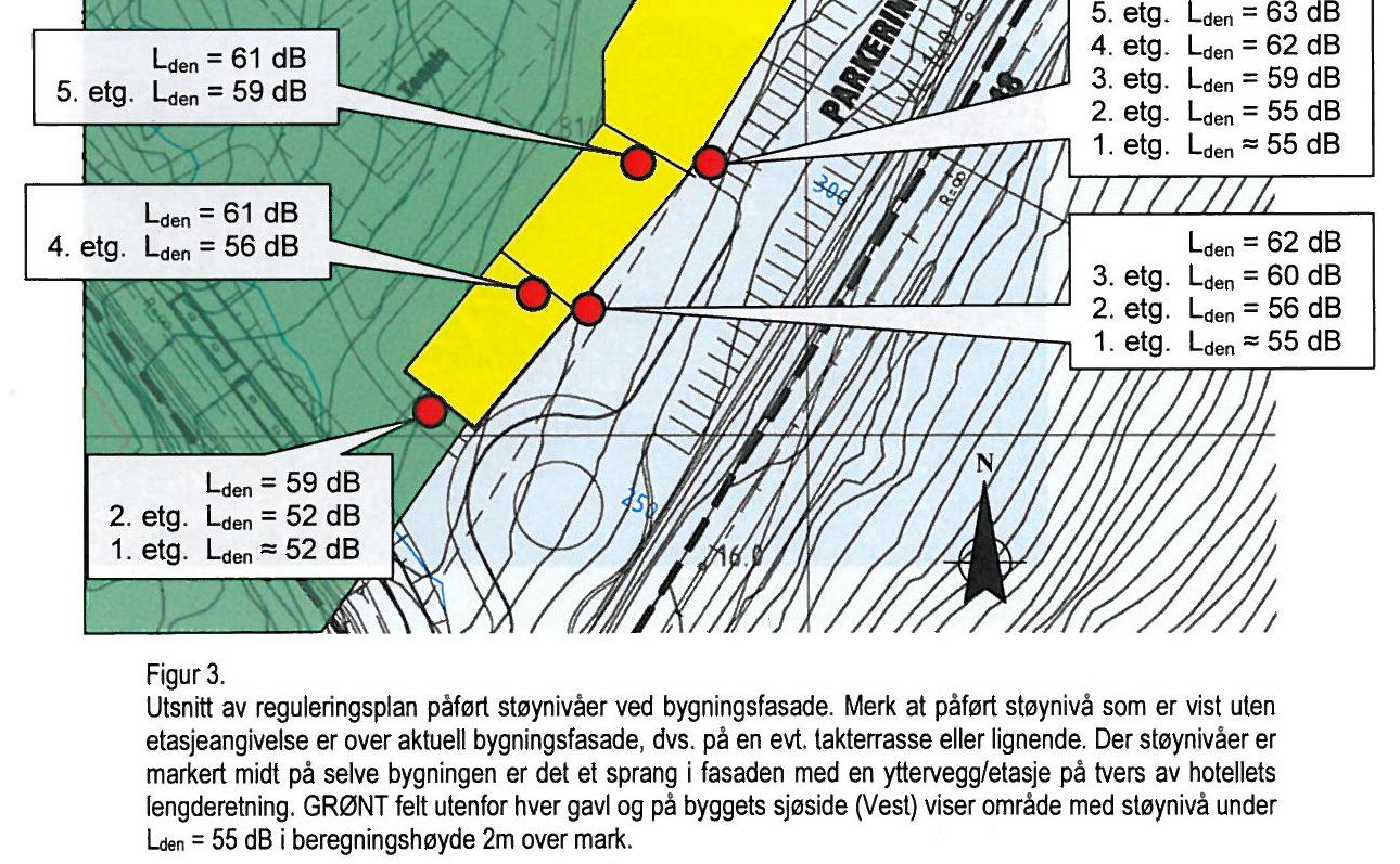 6.6. Rasfare I samband med reguleringsplan for SPA-hotellet på bruk nr 188 vart det utarbeidd eit notat med vurdering av skredfare datert 2/7-2008.