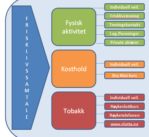 anbefaling om at FLS bør organisering innenfor helse.