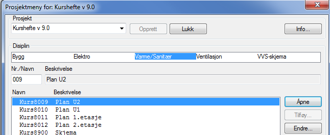 Som standard bruker vi kun en sentral pr automasjonsmodell. I tillegg til dette kan vi tegne styrestrømstegninger mm. Automasjon bruker modellnummer 500-899.