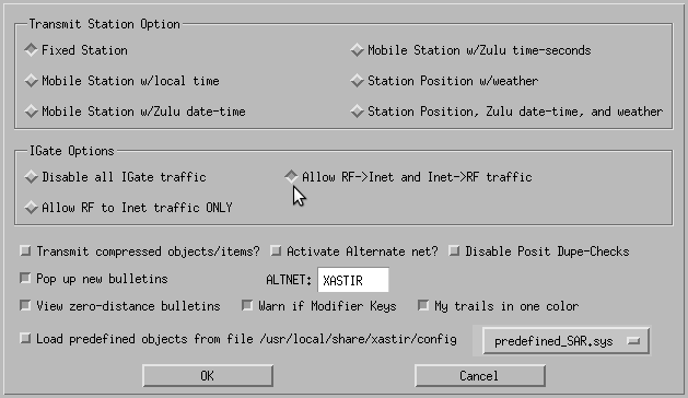 Xastir Konfigurasjon av Xastir for Igate + TX/RX av meldinger For å fullføre denne konfigurasjon trenger du en PC med Linux (jeg bruker Ubuntu 10.
