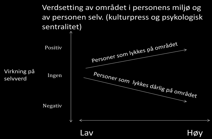 områder(skaalvik & Skaalvik 2008). Dette avhenger av hva som blir verdsatt av den enkelte. Er det viktig for meg å være god på dette området?