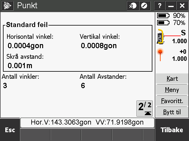 9. Trykker du på "Detaljer" vil informasjon om