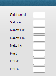 Page 10 of 13 Det er selvfølgelig mulig å velge andre utvalg pr kolonne, men rapporten kan lett bli uoversiktlig hvis det velges for mange utvalg.