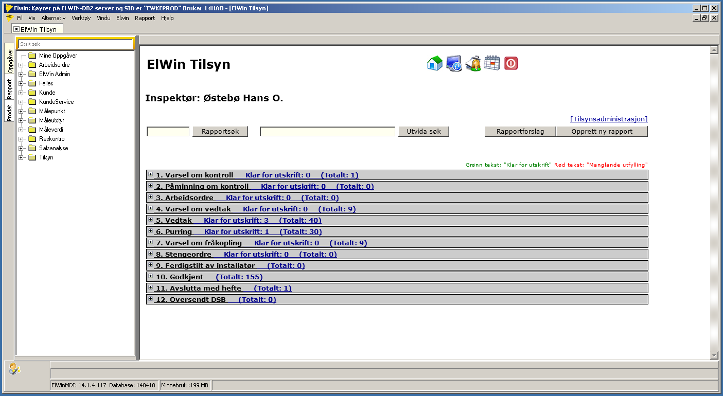 DLE Kvinnherad Energi AS TILSYNSWEB KUNDEPORTAL MOGELEGHEIT