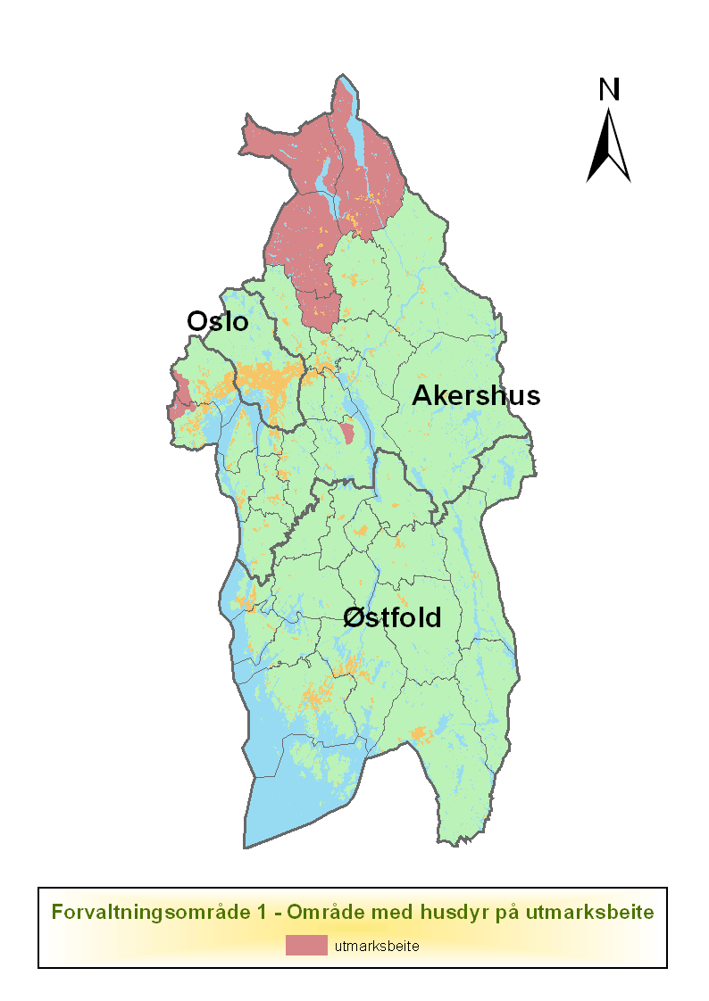 Akutt sanking ved større skadesituasjoner Tidlig sanking ved større skadesituasjoner seint i beitesesongen Forvaltningsområde 2 - Forvaltningsområde for ynglende ulv I henhold til Forskrift om