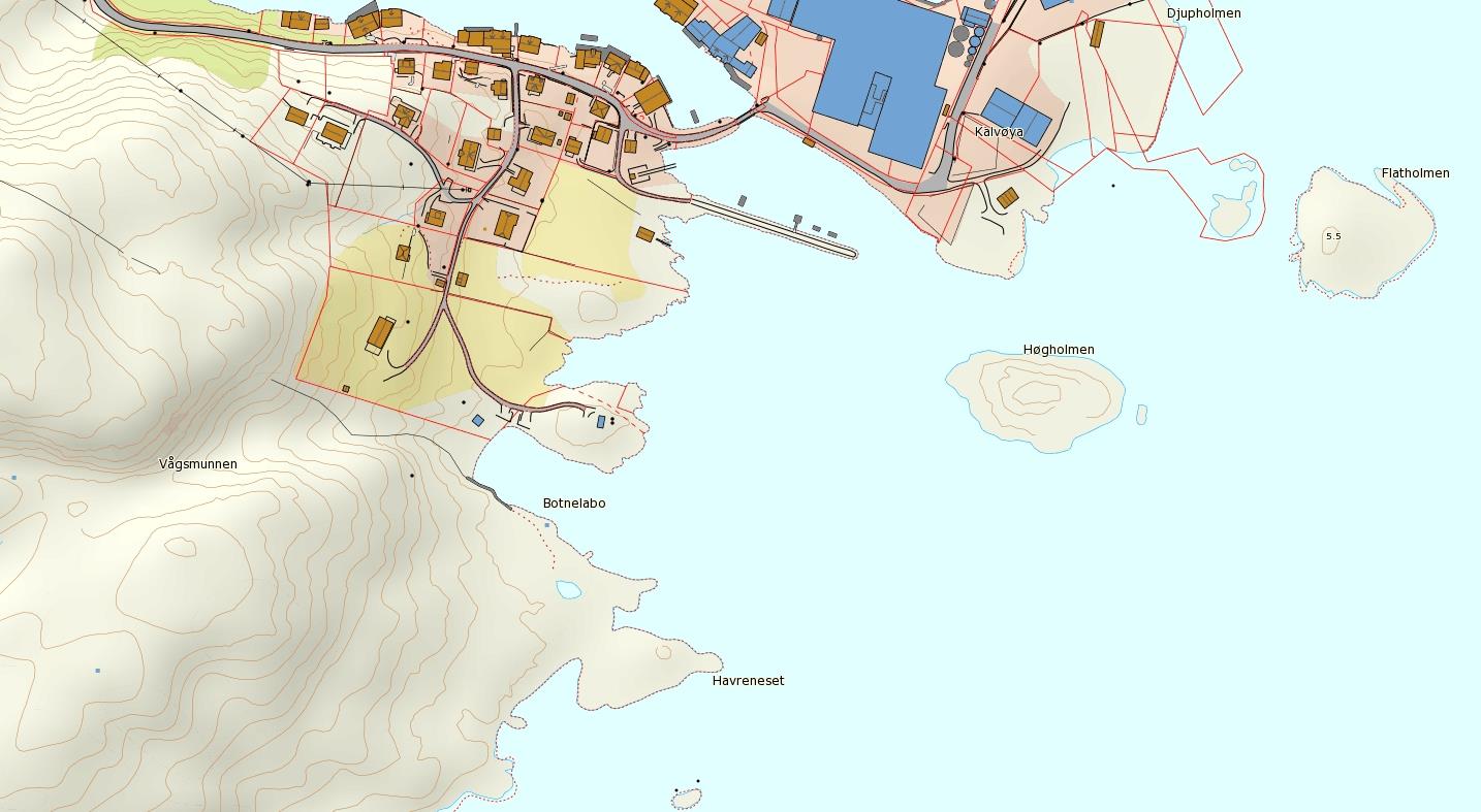 på grunn av redusert reisetid og mindre drivstofforbruk til manøvrering. Disse virkningene er imidlertid vurdert til å være så små at de ikke er prissatt. 6.3 Redusert ventetid for fartøy I KVIRK v1.