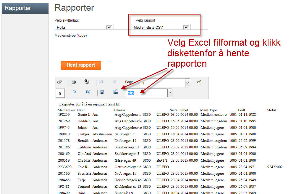 Medlemsliste CSV 15.04.