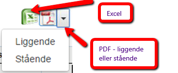 Rapporter TIPS! Enkelte rapporter er store og går utover skjermens størrelse. Da kan et tips være å åpne de i pdf, da får man de lettere inn på ei side og de blir mer leselig.