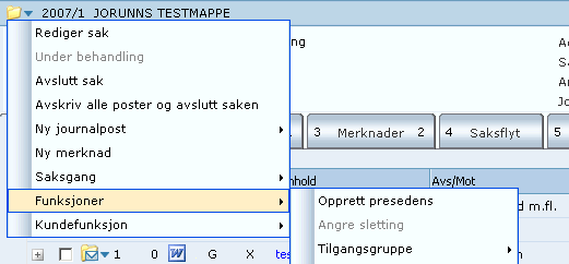 I en TSU sak blir det nå protokollert i fane Merknad på journalposten, at hovedtillitsvalgt ikke godkjenner saksfremstillingen eller forslag til vedtak.