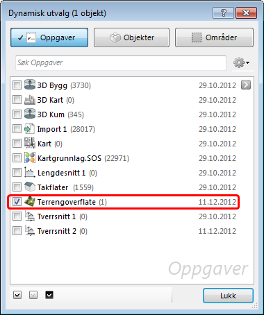 8. Pek på knappen. Nå kan du konstruere enbyggegrop med funksjonen Novapoint Landskap > Terrengforming > Skråningsflater 9. Gå til AutoCAD tegningen din.