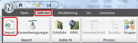 Del 2: Lese inn og modellere terreng I denne delen av kurset skal vi importere en SOSI fil, se på de importerte dataene i plan og 3D, generere en terrengoverflate og redigere denne.