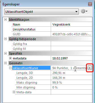 Et nytt 3D vindu kommer opp. Sjekk at tegneregelen Basis 3D er valgt. Zoom inn på tilsvarende område slik som vist nedenfor: 3.