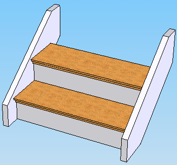 Viktig! vangen endret. Velg This configuration. Hvis ikke blir også den opprinnelige 6. Lagre. Sett sammen delene til en trapp Nå har du gjort flere sammensettingsoppgaver.