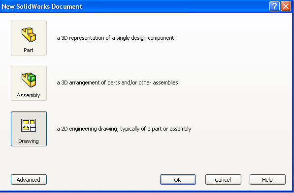 Litt grunnleggende om tegning i SolidWorks og funksjonene Du vil få noen enkle oppgaver, og innimellom vil det komme forklaringer i forhold til kommandoene og funksjonene i programmet.