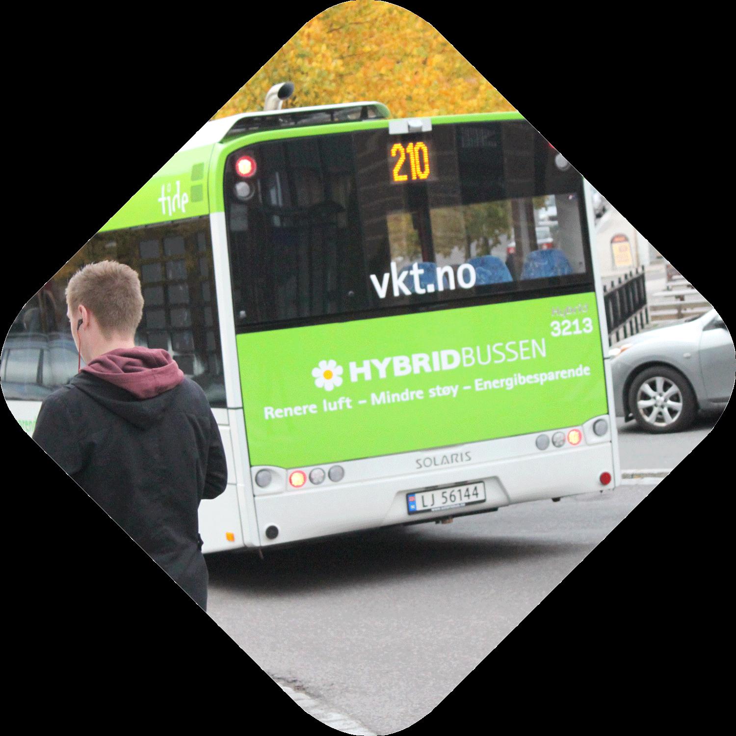 Driftsbudsjett -kollektivtrafikk Kollektivtrafikken styrkes med 15,8 mill kr, herunder Sikring av skoleelever i