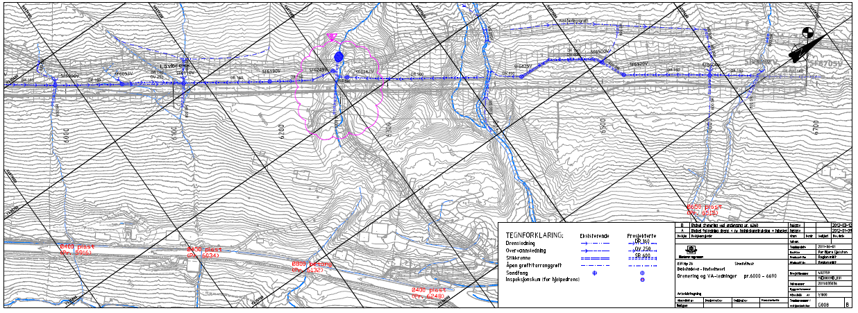 4.3. Drensplan, E39 Astad