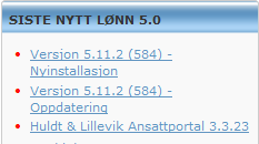 Hva er nytt i denne versjonen Denne versjonen inneholder flere endringer i, og disse er beskrevet fra og med punkt 2 nedenfor. Vi anbefaler alle våre kunder å oppdatere til denne versjonen.