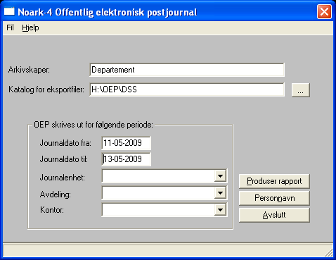 offentlighet kan disse lastes ned direkte fra websiden, for filer som ikke er publisert kan det sendes e-post med søknad om innsyn direkte fra portalen.