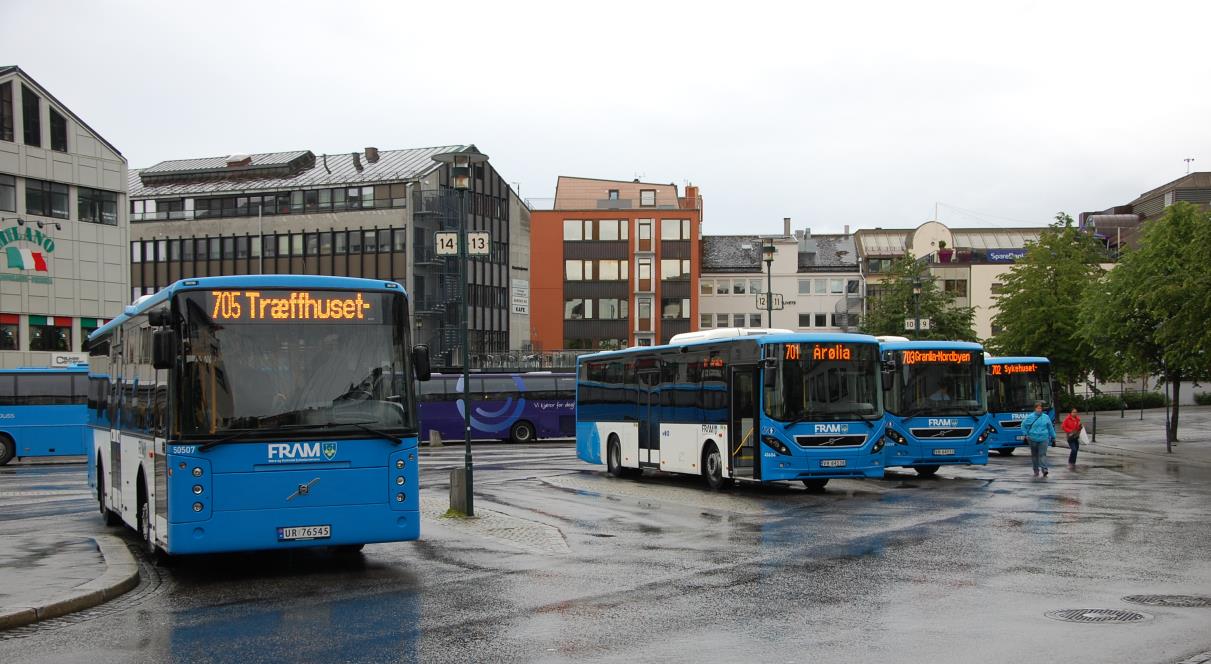 4. Samferdsel Byen vokser, og trafikken øker i takt med dette. Dessverre har det meste av trafikkøkninga skjedd ved bruk av privatbil.