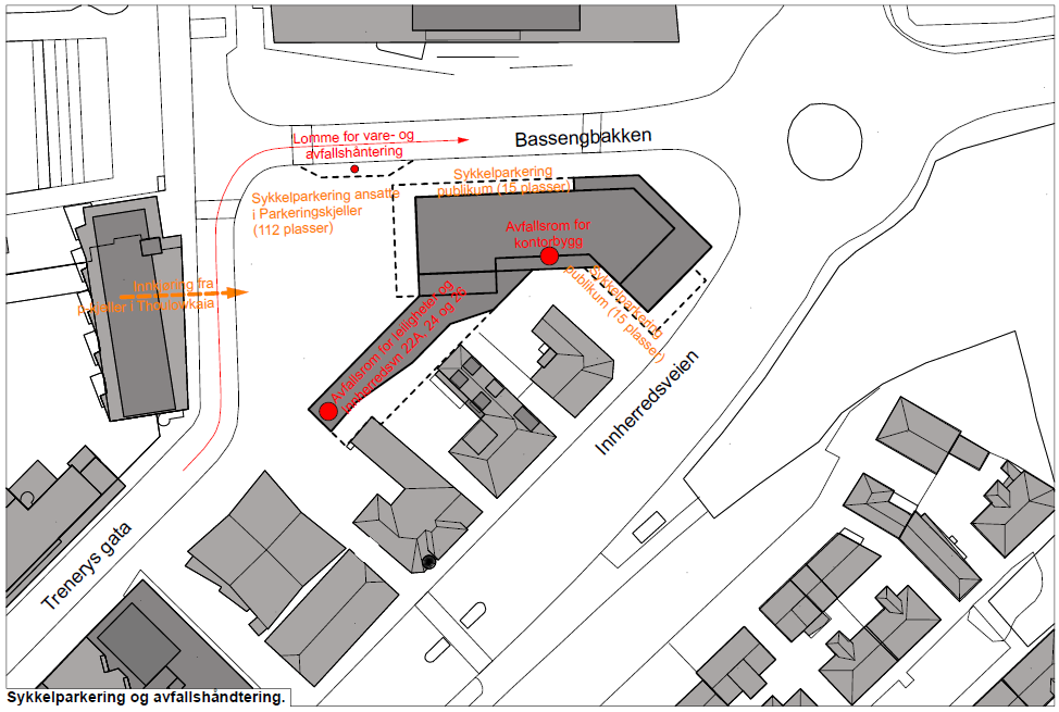 Side 10 Planlagte offentlige anlegg Veger Eksisterende gatemønster beholdes. Fortau oppgraderes i hele planområdet. - Bredden utvides der det trengs.