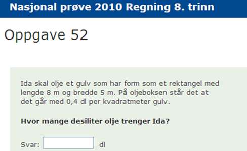 Skolen har gjort det bra på nasjonale prøver generelt, men skolen har likevel opplevd at: Utfordringen er å la elevene bruke erfaringsreferanser inn i teoretisk arbeid slik at det skapes bedre