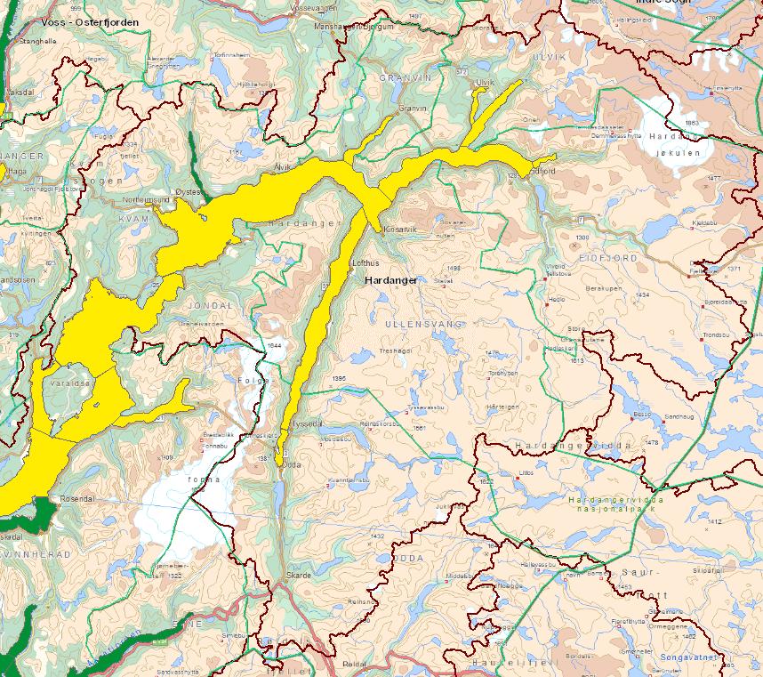 Figur 10. Oversikt over tilstand for kystvannforekomster.