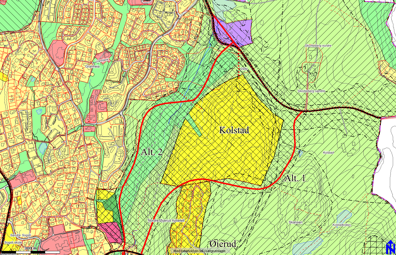 Side 91 Kolstad Kommuneplan på høring Bakgrunn Kolstad ligger inne som utbyggingsområde for bolig fremtidig som i kommuneplan for Frogn 2005-2017.