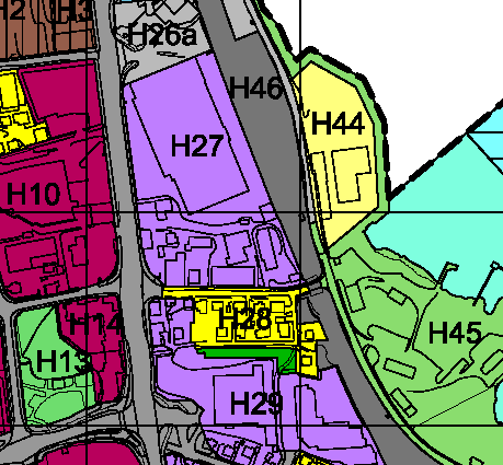 Planbeskrivelse for andregangsbehandling av plan 2486P 10 Parkering Bestemmelser og retningslinjer for parkering begrenser antall parkeringsplasser til næringsbebyggelse til maks 0,5-0,9 for bil og