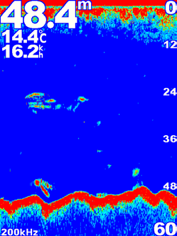 Bruke ekkoloddet Bruke ekkoloddet Når du er koblet til en svinger, kan følgende kartplottere bli brukt som fishfinder: GPSMAP 420s GPSMAP 450s GPSMAP 421s GPSMAP 451s GPSMAP 520s GPSMAP 525s GPSMAP