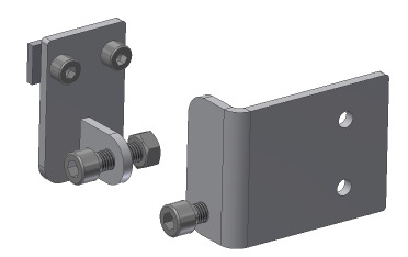 9. Komponentliste for FlexiElectric Ben, standard høyde 65-95 cm, 30-67636: Benkeplatelengde = 60-200 cm Benkeplatelengde = 205-300 cm 2 stk. 3 stk. Inkludert: 30-67881 Avstandsplate (0,15 cm) 3 stk.