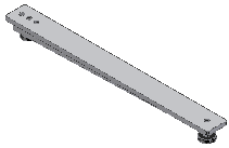 10. Tilbehør Knekter til benkeplate med platedybde 70-72 cm 30-67621: Benkeplatelengde = 60-104 cm Benkeplatelengde = 105-204 cm Benkeplatelengde = 205-254 cm Benkeplatelengde = 255-300 cm Knekter
