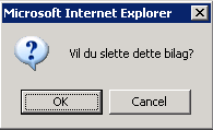 5.4 Sende til godkjenning Bilaget er nå lagret som en kladd, og brukeren kan sende det til godkjenning. Trykk OK for å bekrefte.