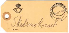 Denne postlogoen av 1935 har et stort flertall av Budstikkas lesere vokst opp med, og den ble beholdt i mer enn 50 år. Det var slik vi kjente Posten.