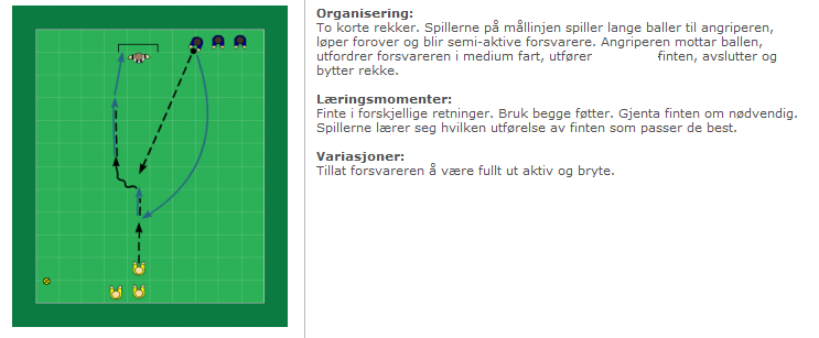 28 SPORTSPLAN HAVØRN FOTBALL 2014-2017 Overstegsfinte: Felles: Heading: introdusere