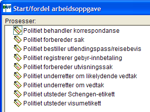 Trinn 3: Registrer personer og saker Registrer personer og saker er en NY arbeidsprosess som er basert på at det allerede er opprettet saksnummer på personen via postregistreringens Søknad INN.