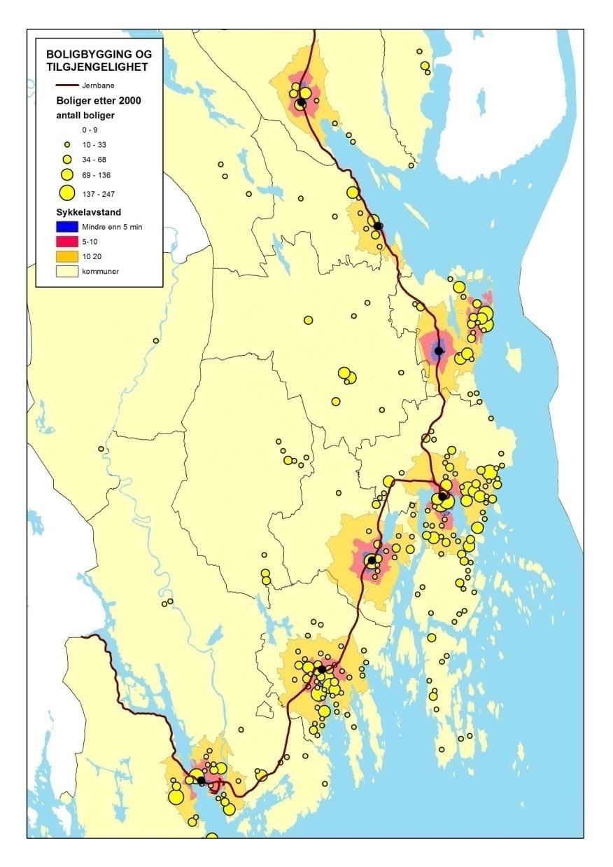 RPBA baserer seg på og understøtter utbyggingen av en moderne Vestfoldbane. Vestfoldbanen i bylandskapet Vestfold er i en gunstig situasjon med hensyn til by-.