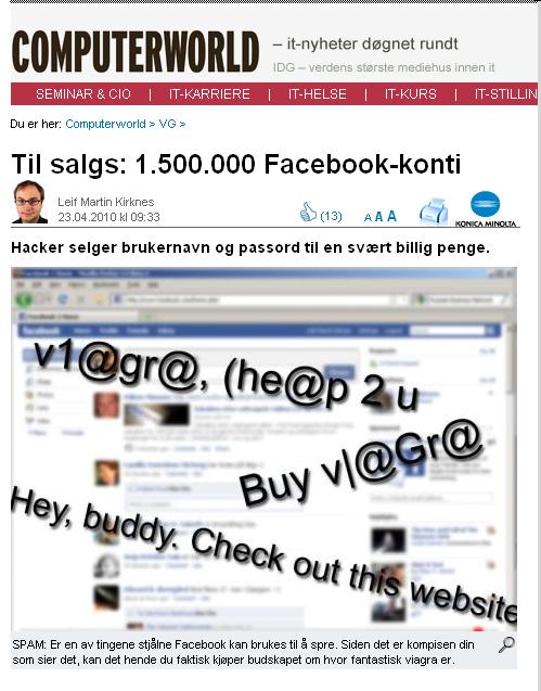 Eksempel sosiale