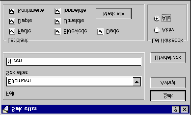 Visning av data i LabOra Kirkebok Søk etter post i kirkeboken Ved søk i det registeret som er aktivt: Velg felt. Skriv inn Søkekriterium.