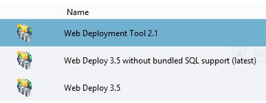 Figur: bbwin.1.4 Nå er alle avhengigheter for BlissBase installert, MySql og IIS installert og konfigurert, så da er det bare å installere BlissBase. Gjør som nevnt øverst i avsnittet.